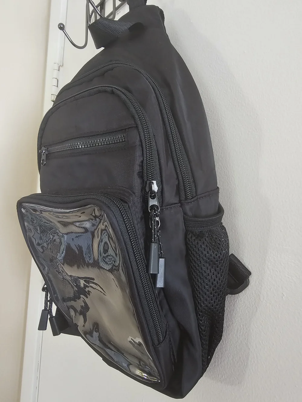 Enamel Pin Sling Backpack